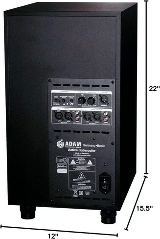 Adam Audio Sub10 Mk2 Powered Studio Subwoofer Black in Kuwait