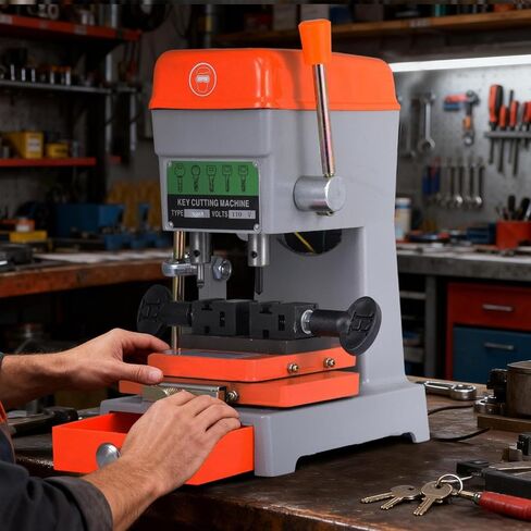 Professional 368A Vertical Cutter 5-Type Metal Duplicator with Synchronous Belt Drive 110V in Saudi Arabia