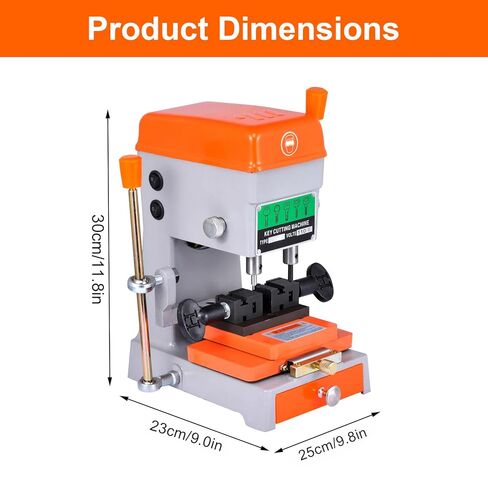 Professional 368A Vertical Cutter 5-Type Metal Duplicator with Synchronous Belt Drive 110V in Saudi Arabia