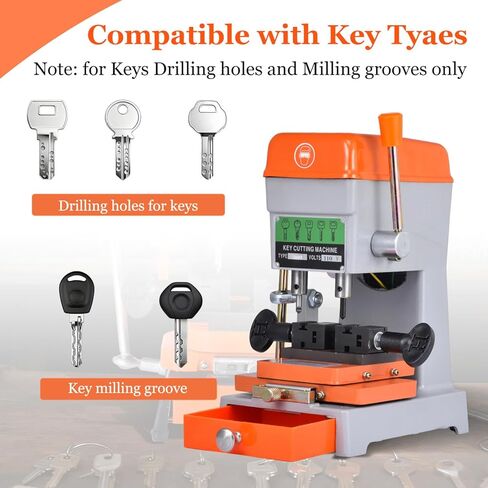 Professional 368A Vertical Cutter 5-Type Metal Duplicator with Synchronous Belt Drive 110V in Saudi Arabia