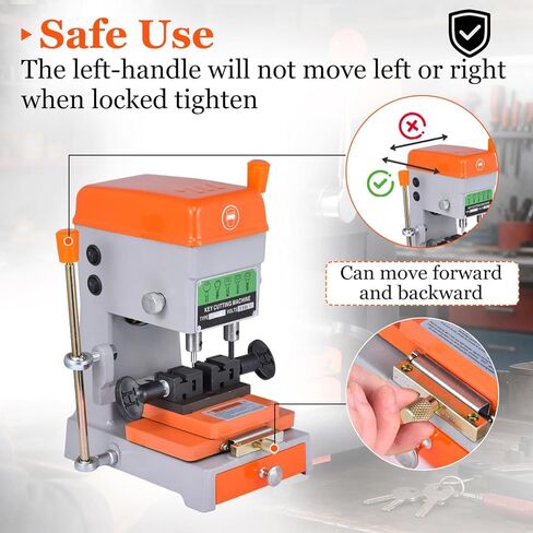 Professional 368A Vertical Cutter 5-Type Metal Duplicator with Synchronous Belt Drive 110V in Saudi Arabia
