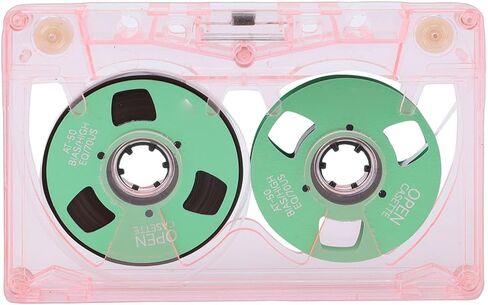 SUNGOOYUE Cassette Tapes, ABS Material, 50 Minutes Recording Time, Perfect for Music Enthusiasts and Bands in Saudi Arabia