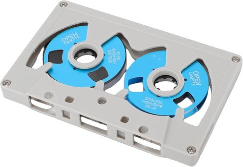 Cassette Tape, Premium ABS Audio Recording Double Sided Type I 50 Minutes for Musicians in Saudi Arabia