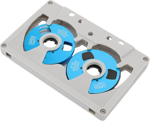 Cassette Tape, Premium ABS Audio Recording Double Sided Type I 50 Minutes for Musicians in Saudi Arabia