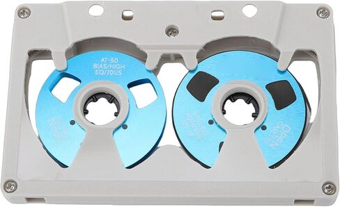 Cassette Tape, Premium ABS Audio Recording Double Sided Type I 50 Minutes for Musicians in Saudi Arabia