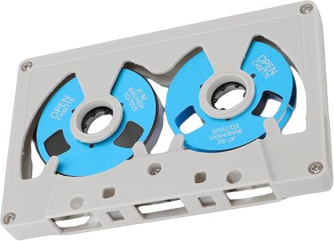 Cassette Tape, Premium ABS Audio Recording Double Sided Type I 50 Minutes for Musicians in Saudi Arabia