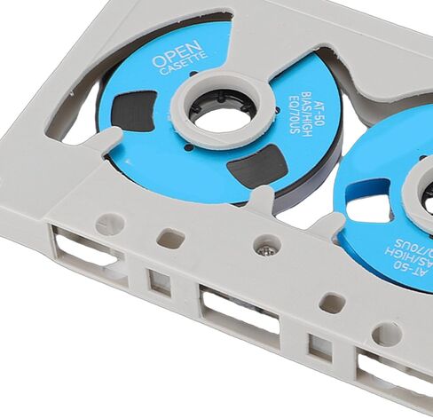 Cassette Tape, Premium ABS Audio Recording Double Sided Type I 50 Minutes for Musicians in Saudi Arabia