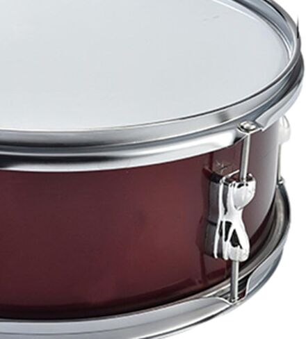 13 Inch Snare Drum with Drumsticks & Gloves, Portable Marching Percussion Instrument, Stainless Steel Shell, 35cm (13.8 inch) Diameter in Kuwait