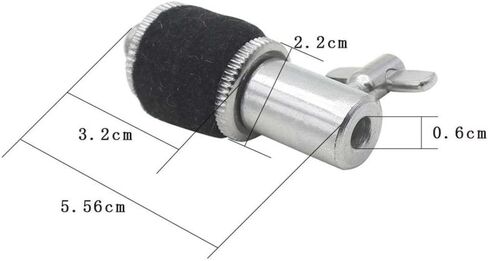 Hi-hat Cymbal Stand Screw Clutch Set - Drum Hardware Replacement Parts (1 Set) in Kuwait