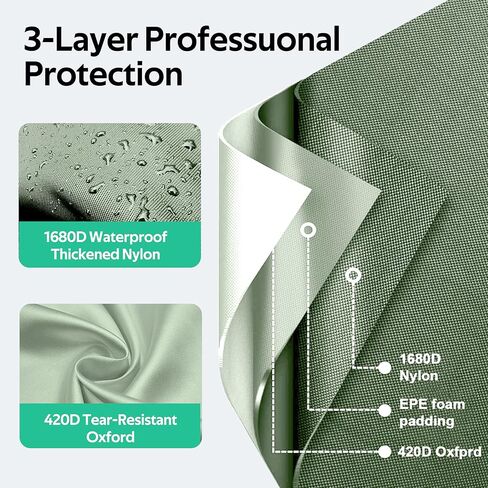 حقيبة حمل لجهاز Ninja SLUSHI Max XXL - لوحة أمامية سهلة الوصول، جيوب متعددة لملحقات آلة Ninja Slushie FS605، حقيبة متينة بمقابض متعددة in Kuwait