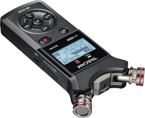 TASCAM DR-07XP 32-Bit Float Portable Handheld Field Recorder and USB-C Audio Interface — With Adjustable Mics for Digital Stereo Recording of Music, Sound, Voice, Audio for Video and Podcasting in Kuwait