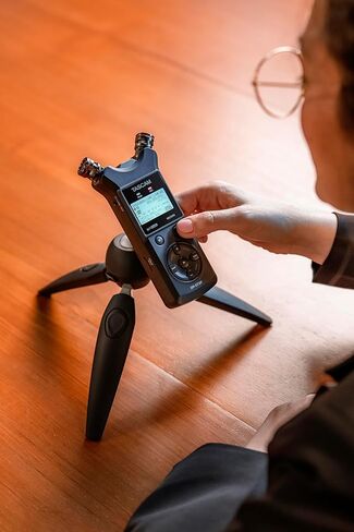 TASCAM DR-07XP 32-Bit Float Portable Handheld Field Recorder and USB-C Audio Interface — With Adjustable Mics for Digital Stereo Recording of Music, Sound, Voice, Audio for Video and Podcasting in Kuwait