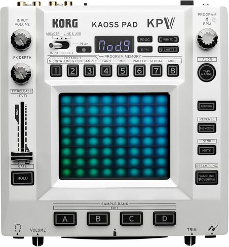 Korg KAOSS Pad V Dynamic Effect Sampler with Dual-Touch XY Pad, Voice FX, Looping & USB Audio Interface in Saudi Arabia