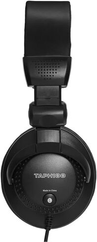TAPH100 All-Purpose Closed-Back Wired Over-Ear Headphones, 50mm Drivers, Bass-Infused Sound, Long Cable & 3.5mm Adapter – Professional DJ, Studio, Recording & Everyday Use (10 Pack) in Kuwait