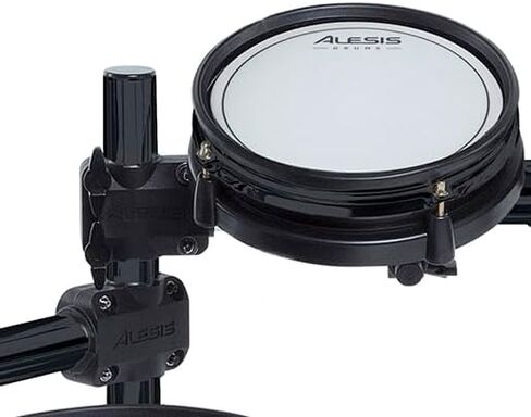 Alesis PRO 8 Inch Dual Zone Mesh Drum with Clamp and Silverline Audio 10ft Trigger Cable Bundle [Compatible with Roland/Yamaha/Simmons/Ion] in Kuwait