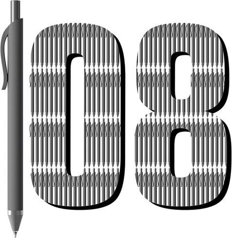 12 Pack Black Pens - 0.7mm Gel Pens Black Ink Quick-Drying Smooth Writing - Comfort Grip Retractable Pen for Journaling, Cute School & Office Supplies Home Work (12 Count, Black Ink) in Saudi Arabia