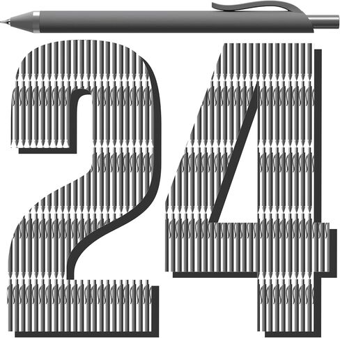 12 Pack Black Pens - 0.7mm Gel Pens Black Ink Quick-Drying Smooth Writing - Comfort Grip Retractable Pen for Journaling, Cute School & Office Supplies Home Work (12 Count, Black Ink) in Saudi Arabia