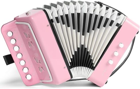 Horse Kids Accordion, 10 Keys Control Button Accordion Musical Instruments for Kids Children Beginners Lightweight and Environmentally-friendly in Saudi Arabia