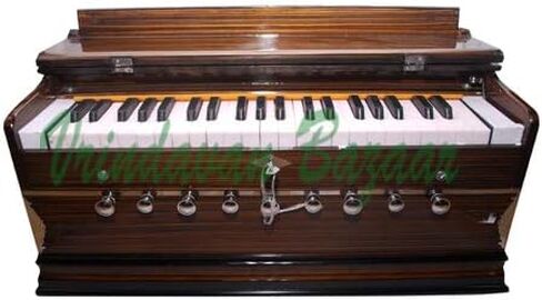 Premium Scale Changer Harmonium, Best Scale Changer, Concert, 3 Reeds, 9 Scales, 11 Stops, 37 Keys, Comes with a bag -Vrindavan Bazaar (Scale Changer) in Saudi Arabia