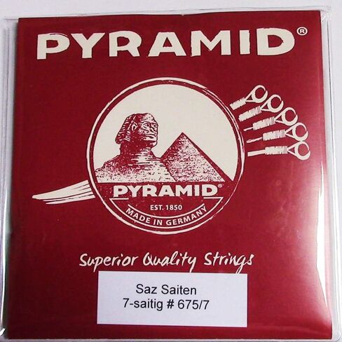 Pyramid 7- strings Saz Baglama Strings (Long) (Long) in Kuwait