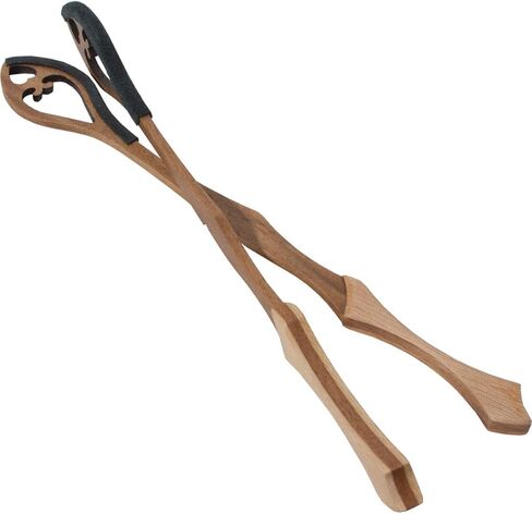 Roosebeck Dulcimer Hammers Walnut Hearts Leather Padded - Pair in Kuwait