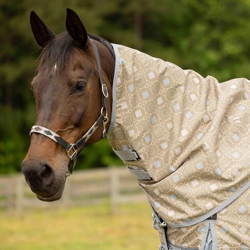 Equinavia Norse Turnout Neck Cover No Fill | 600 Denier - Black - L in Kuwait