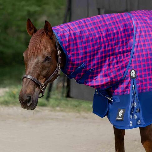 Equinavia Norse Turnout Neck Cover No Fill | 600 Denier - Black - L in Kuwait