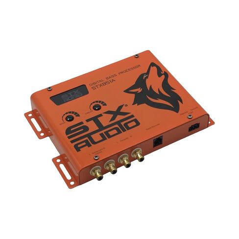 معالج الجهير الرقمي STX Audio STX851A - جهاز تحكم عن بعد مثبت على لوحة القيادة، تحكم قابل للتعديل وتحكم جهير عريض، 133 ديسيبل SNR، مدخلات RCA متوازنة - تحسين صوت السيارة in Kuwait