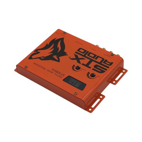 معالج الجهير الرقمي STX Audio STX851A - جهاز تحكم عن بعد مثبت على لوحة القيادة، تحكم قابل للتعديل وتحكم جهير عريض، 133 ديسيبل SNR، مدخلات RCA متوازنة - تحسين صوت السيارة in Kuwait