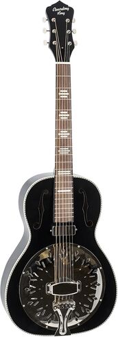 Dirty 30s Mini Bucker Resonator Guitar, 0 Body, Matte Black in Kuwait