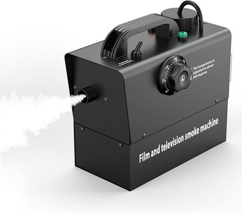 آلة الضباب HoldLAMP، آلة دخان صغيرة بقدرة 400 وات، آلة ضباب محمولة لحفلات دي جي، يدوية وتحكم عن بعد، درجة حرارة قابلة للتعديل لحفلات الزفاف والهالوين والتصوير الفوتوغرافي في الهواء الطلق in Kuwait