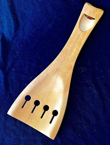 Indian Boxwood Carved Upright 4 String Bass Tailpiece in Kuwait
