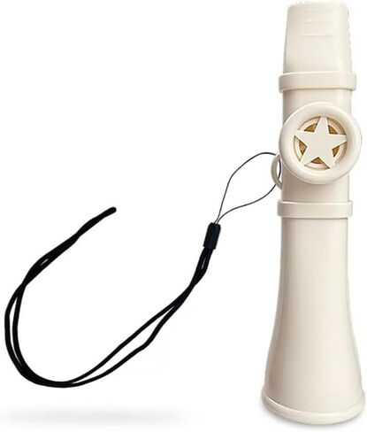 Saxophone mouth flute, simple piccolo, easy to learn instrument suitable for beginners to learn and imitate, white in Saudi Arabia