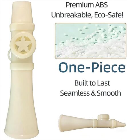 Saxophone mouth flute, simple piccolo, easy to learn instrument suitable for beginners to learn and imitate, white in Saudi Arabia
