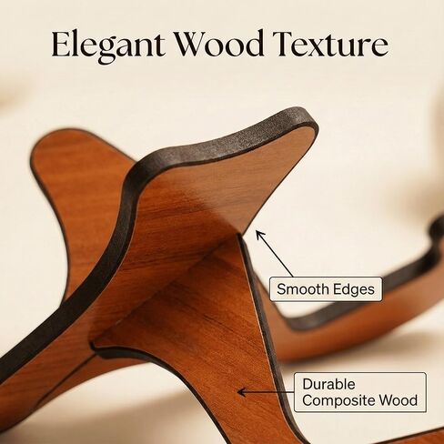 حامل القيثارة الخشبي، حامل أرضي محمول قابل للطي وخالي من الرائحة للكمان والمندولين والبانجو وجميع أحجام القيثارة (سوبرانو، حفلة موسيقية، تينور، باريتون) in Kuwait