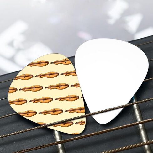 أعواد جيتار كلاسيكية (12 قطعة) للجيتار الكهربائي، والجيتار الصوتي، والمندولين والباس (مقاس واحد، السنطور) in Kuwait