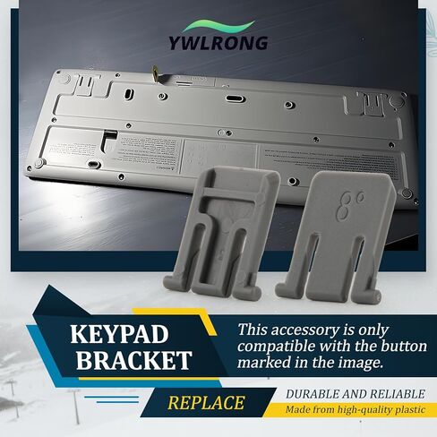 2Pack Keyboard Stand Feet Legs for Logitech K270 K260 K275 K200 MK270 MK260 Wireless Keyboard Feet Stand Replacement with Tools in Kuwait