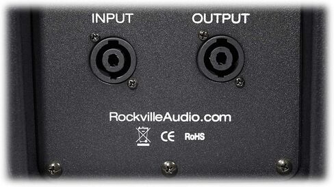 حزمة Rockville SPGN108: (2) 10 بوصات بلاستيك ABS سلبي 200 وات RMS / 800 وات ذروة لكل منها (زوج 1600 وات) 8 أوم DJ PA مكبرات صوت، زوج حامل ثلاثي الأرجل RVSS2-TSNL4، كابلات، حقائب، 4 عناصر in Saudi Arabia