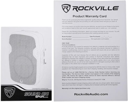 حزمة Rockville SPGN108: (2) 10 بوصات بلاستيك ABS سلبي 200 وات RMS / 800 وات ذروة لكل منها (زوج 1600 وات) 8 أوم DJ PA مكبرات صوت، زوج حامل ثلاثي الأرجل RVSS2-TSNL4، كابلات، حقائب، 4 عناصر in Saudi Arabia
