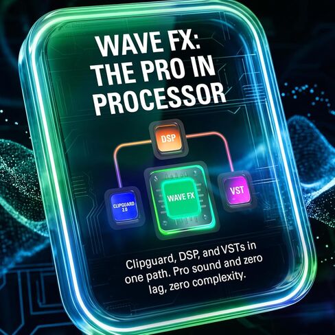 Elgato Wave XLR MK.2 – USB Audio Interface and DSP Mixer for XLR Microphones, 80dB Gain, Onboard Effects, LED Feedback, Touch Mute, Works with Stream Deck, PC & Mac in Kuwait