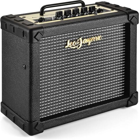 Leo Jaymz SG-20 20W Electric Guitar Amplifier with Handle - Clean and Distortion Channel - 3 Band Equalization and Phones Line Input - Recording Studio, Practice Room, Small Courtyard in Kuwait