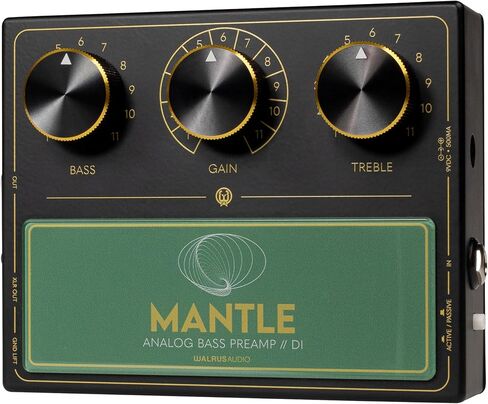 Walrus Audio Mantle Bass Pre-Amp/DI, Black in Saudi Arabia