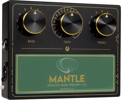 Walrus Audio Mantle Bass Pre-Amp/DI, Black in Saudi Arabia