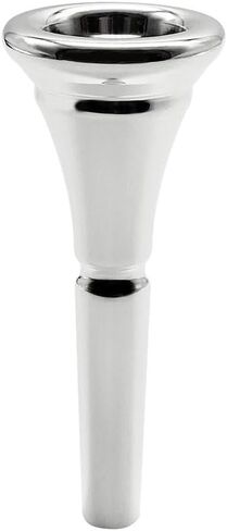 قطعة الفم ذات القرن الفرنسي من Missmore - مطلية بالفضة - قطعة الفم النحاسية ذات الدرجة الاحترافية للاعبي القرن الفرنسي - نغمة وراحة معززة in Kuwait