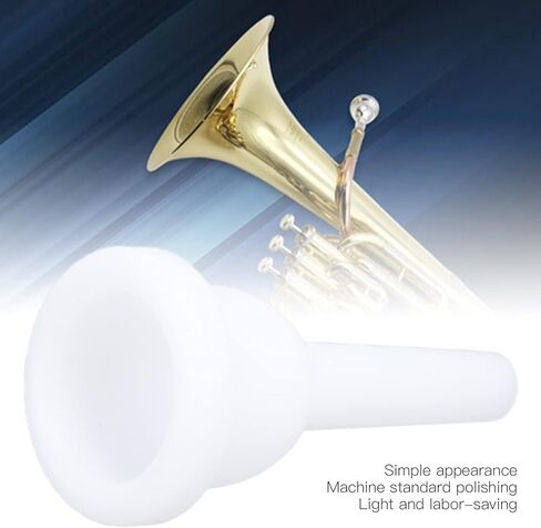 MT20 Tuba Mouthpiece, High Density Tuba Mouth Piece, ABS Plastic MT20 Tuba Instrument Accessory for Beginners, Professional Tubas Players, 3.77x1.85x0.51in in Kuwait