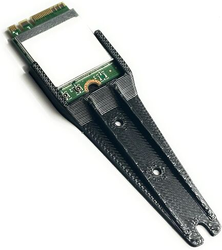 M.2 Extension Adapter ، NVME 2230 to 2280 Length Converter NVME NGFF M.2 U.2 M3 M.3 SSD (Black) in Kuwait