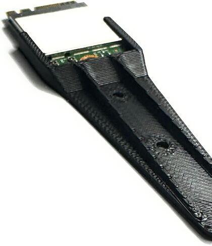 M.2 Extension Adapter ، NVME 2230 to 2280 Length Converter NVME NGFF M.2 U.2 M3 M.3 SSD (Black) in Kuwait