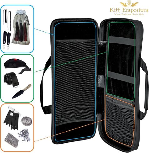 Sporran Bag - Carry Case for Scottish Kilt and Bagpipe Accessories in Kuwait