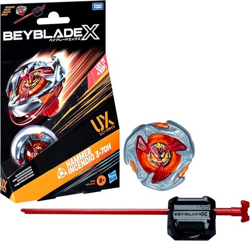 Beyblade X Starter Pack Wand Wizard 5-70DB UX with Spinning Top and Launcher in Saudi Arabia