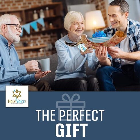 Kosher Kudu Shofar Horn from Israel 24"-28" – Traditional Half Polished Kudu Yemeni Shofar - Holy Voice Easy Blowing Ancient Jewish Musical Instrument. in Kuwait